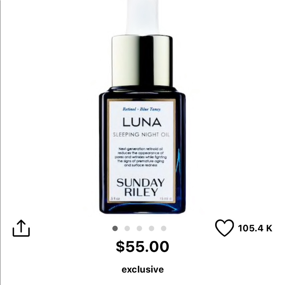 Sunday Riley Luna Night Sleeping Oil - Picture 4 of 8